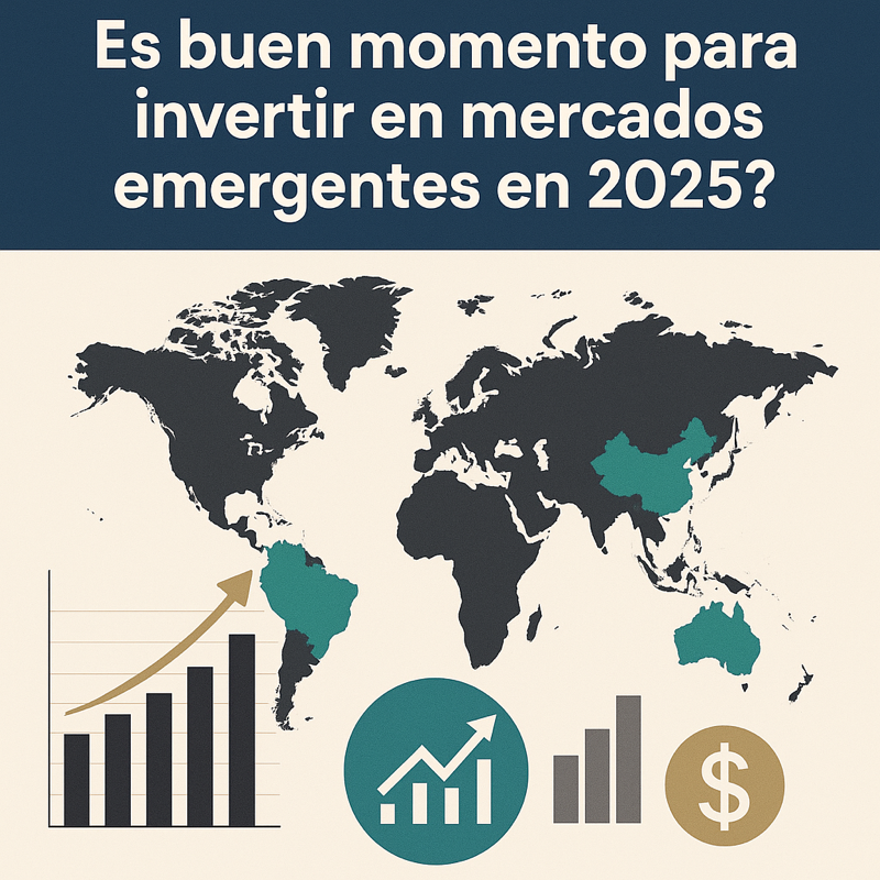 Invertir en mercados emergentes en 2025: países clave y estrategias