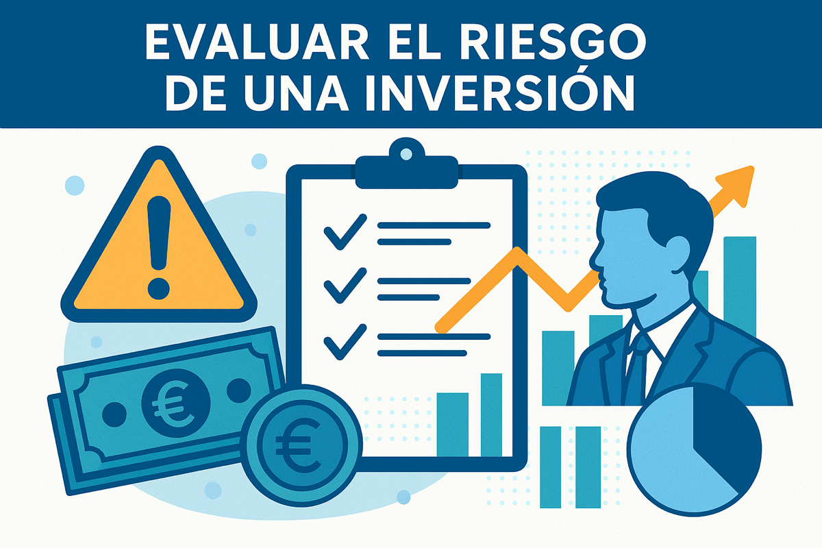 Ilustración sobre cómo evaluar el riesgo de una inversión