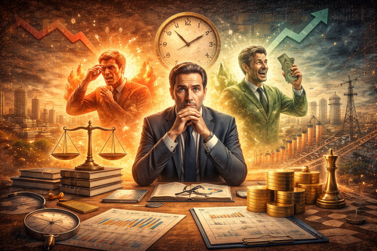 Invertir en 2026 exige disciplina. Cómo evitar errores por euforia o pánico en un mercado más exigente y selectivo.