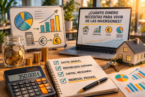 Cómo calcular cuánto dinero necesitas para vivir de las inversiones