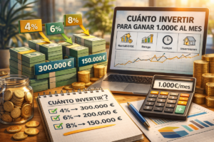 Cuánto invertir para ganar 1.000 al mes: Guía práctica
